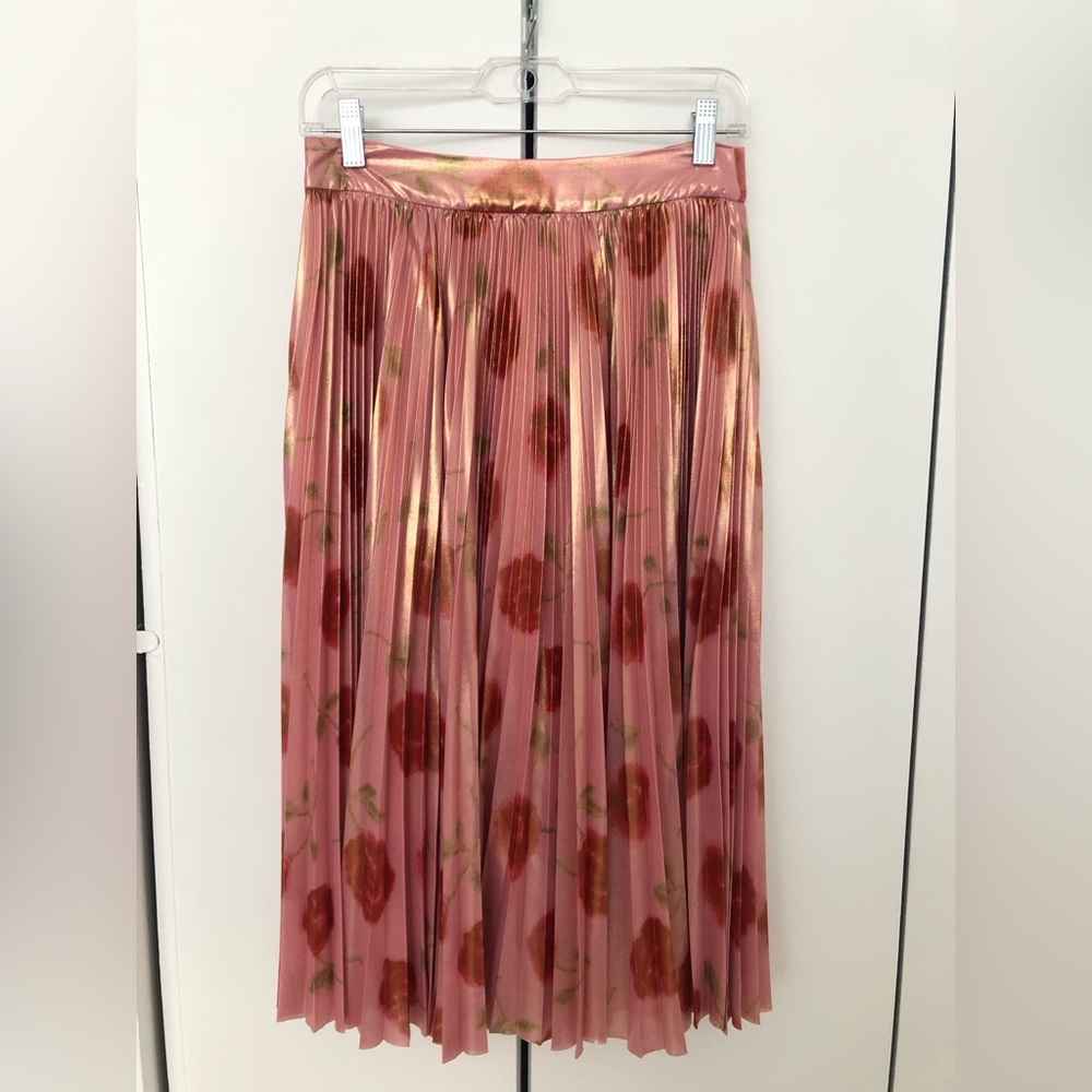 Kate Spade Hazy Rose Pleated Skirt